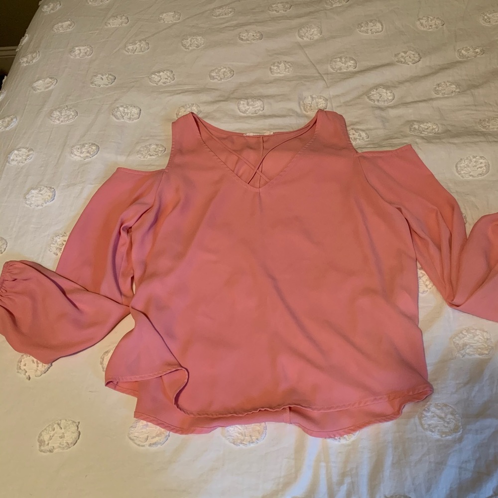 Pink blouse